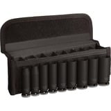 Bosch Juego de dados de impacto PRO 3/8", 9 piezas, Llave de tubo negro