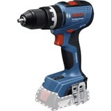 Bosch Taladro atornillador percutor a batería GSB 18V-65 Professional solo, 18Volt, Taladro/destornillador azul