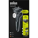 Braun Series 5 51-W4650cs, Máquina de afeitar negro/blanco