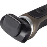 Braun Series 7 72-C1200s Recortadora Negro, Bronce, Acero inoxidable, Máquina de afeitar gris/Negro, Negro, Bronce, Acero inoxidable, Botones, Normal, LED, AC/Batería, Ión de litio