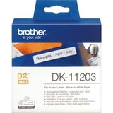 Brother DK11203, Cinta de escritura 
