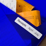 Brother DK-11203 cinta para impresora de etiquetas Negro sobre blanco, Cinta de escritura Negro sobre blanco, 1 pieza(s), DK, Blanco, Térmica directa, China