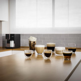 Cecotec 1461, Superautomática negro/Oro rojo