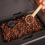 Cecotec 1461, Superautomática negro/Oro rojo