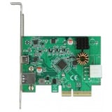 DeLOCK 89001 tarjeta y adaptador de interfaz Interno PCIe, SFP+, Controlador USB PCIe, PCIe, SFP+, Perfil bajo, PCIe 3.0, Gris, PC