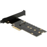 DeLOCK 89013 tarjeta y adaptador de interfaz Interno M.2, Tarjeta de interfaz PCIe, M.2, Perfil bajo, PCIe 4.0