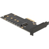 DeLOCK 89013 tarjeta y adaptador de interfaz Interno M.2, Tarjeta de interfaz PCIe, M.2, Perfil bajo, PCIe 4.0