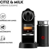 DeLonghi Citiz EN267.BAE Semi-automática Cafetera de filtro 1 L, Cafetera de cápsulas negro/Plateado, Cafetera de filtro, 1 L, Cápsula de café, 1710 W, Negro