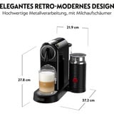 DeLonghi Citiz EN267.BAE Semi-automática Cafetera de filtro 1 L, Cafetera de cápsulas negro/Plateado, Cafetera de filtro, 1 L, Cápsula de café, 1710 W, Negro