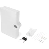 Digitus Caja de distribución FTTH para exterior 2SC/Simplex, LC/Dúplex, Soporte blanco