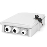Digitus Caja de distribución FTTH para exterior 6 SC/DX, Caja de fíbra óptica 