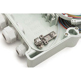 Digitus Caja de distribución FTTH para exterior 6 SC/DX, Caja de fíbra óptica 