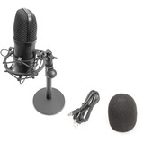 Digitus DA-20300, Micrófono negro