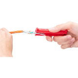 Digitus Herramienta pelacables DN-94001-1 para cables de datos, Herramienta de pelado / decapado rojo