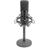 Digitus Micrófono de condensador USB, estudio negro