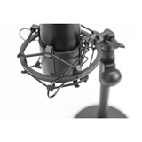 Digitus Micrófono de condensador USB, estudio negro