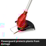 EINHELL Power X-Change Recortadora de césped GC-CT 18/24 Li-Solo, 18 Voltios, Cortabordes rojo/Negro