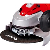 EINHELL TE-AG 125/750 Kit amoladora angular 12,5 cm 11000 RPM 750 W 2,1 kg rojo/Negro, 11000 RPM, 12,5 cm, Corriente alterna, 2,1 kg