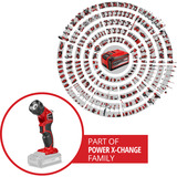 EINHELL TE-CL 18 Li H-Solo Negro, Rojo, Foco de obra rojo/Negro, Negro, Rojo