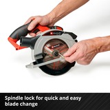 EINHELL TE-CS 18/165-1 Li-Solo, Sierra circular rojo/Negro