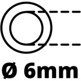 Einhell 41.327.41 4 m Negro, Metálico, Rojo, Herramienta de golpe Negro, Metálico, Rojo, 4 m, 900 g