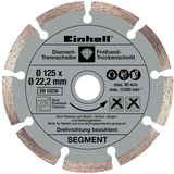 Einhell TE-AG 125/750 Kit amoladora angular 12,5 cm 11000 RPM 750 W 2,1 kg rojo/Negro, 11000 RPM, 12,5 cm, Corriente alterna, 2,1 kg