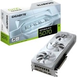 GIGABYTE GeForce RTX 5070 EAGLE OC ICE SFF 12G, Tarjeta gráfica blanco