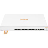 Hewlett Packard Enterprise Aruba Instant On 1960 12XGT 4SFP+ Gestionado L2+ 10G Ethernet (100/1000/10000) 1U Blanco, Interruptor/Conmutador Gestionado, L2+, 10G Ethernet (100/1000/10000), Bidireccional completo (Full duplex), Montaje en rack, 1U