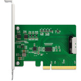 Icy Dock MB409A5 "EXLink" MCIO 8i (SFF-TA-1016) a adaptador PCIe 5.0 x8, Tarjeta de interfaz 
