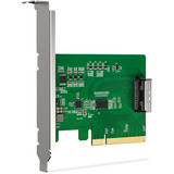 Icy Dock MB409A5 "EXLink" MCIO 8i (SFF-TA-1016) a adaptador PCIe 5.0 x8, Tarjeta de interfaz 