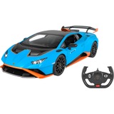 Jamara 402100 modelo controlado por radio Coche deportivo Motor eléctrico 1:14, Radiocontrol celeste/Naranja, Coche deportivo, 1:14, 6 año(s), 750 g