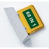 Keychron Tecla artesanal de aleación de aluminio para ordenador, Cubierta de teclado plateado/Dorado