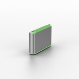 Lindy 40438 bloqueador de puerto USB Tipo C Verde 10 pieza(s), Seguridad verde, USB Tipo C, Verde, 10 pieza(s), 10 g