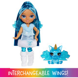 MGA Entertainment Rainbow High Littles Fantasy Fairies - Sapphire, Muñecos 