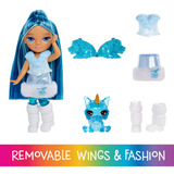 MGA Entertainment Rainbow High Littles Fantasy Fairies - Sapphire, Muñecos 