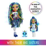MGA Entertainment Rainbow High Littles Rainbow Fantasy Fairies Doll- Sapphire (blue), Muñecos Rainbow High Littles Rainbow Fantasy Fairies Doll- Sapphire (blue), Muñeca fashion, Femenino, 4 año(s), Niño/niña, 140 mm, Multicolor