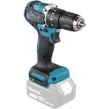 Makita Taladro atornillador percutor inalámbrico DHP487Z, 18 Voltios, Martillo atornillador azul/Negro