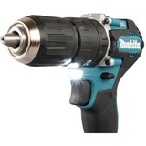 Makita Taladro atornillador percutor inalámbrico DHP487Z, 18 Voltios, Martillo atornillador azul/Negro