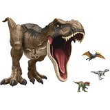 Mattel HBK73 Figuras de juguete para niños, Muñecos Jurassic World HBK73, 4 año(s), Beige, Marrón, Plástico
