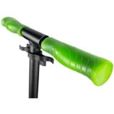 Muuwmi Lights Aluminium Scooter GLOW 200 mm, Vespa negro/Verde