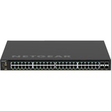 Netgear GSM4352 Gestionado L3 Gigabit Ethernet (10/100/1000) Energía sobre Ethernet (PoE) 1U Negro, Interruptor/Conmutador Gestionado, L3, Gigabit Ethernet (10/100/1000), Energía sobre Ethernet (PoE), Montaje en rack, 1U