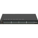 Netgear M4350-48G4XF Gestionado L3 Gigabit Ethernet (10/100/1000) Energía sobre Ethernet (PoE) 1U Negro, Interruptor/Conmutador Gestionado, L3, Gigabit Ethernet (10/100/1000), Energía sobre Ethernet (PoE), Montaje en rack, 1U