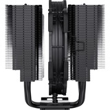 Noctua NH-D15S chromax.black Procesador Enfriador 14 cm Negro 1 pieza(s), Disipador de CPU negro, Enfriador, 14 cm, 300 RPM, 1500 RPM, 24,6 dB, 140,2 m³/h