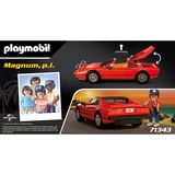 PLAYMOBIL Magnum, p.i. Ferrari 308 GTS Quattrovalve, Juegos de construcción 