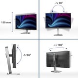Philips 27B2U4601, Monitor LED gris oscuro/Plateado