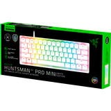Razer Huntsman V3 Pro Mini, Teclado para gaming blanco