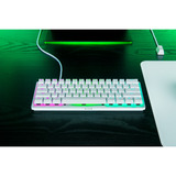 Razer RZ03-04992000-R3G1, Teclado para gaming blanco