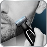 Rowenta TN6000 Negro, Plata 4 Ión de litio, Cortapelo para barba negro/Plateado, Negro, Plata, 0,4 mm, 5 mm, 3,2 cm, 2 mm, Acero inoxidable