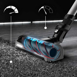 Rowenta X-Force Flex 14.60 Animal RH9958, Aspirador vertical negro/Plateado