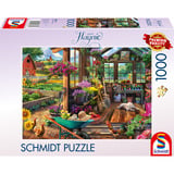 Schmidt Spiele Jeff Haynie: Casa de jardín, Puzzle 